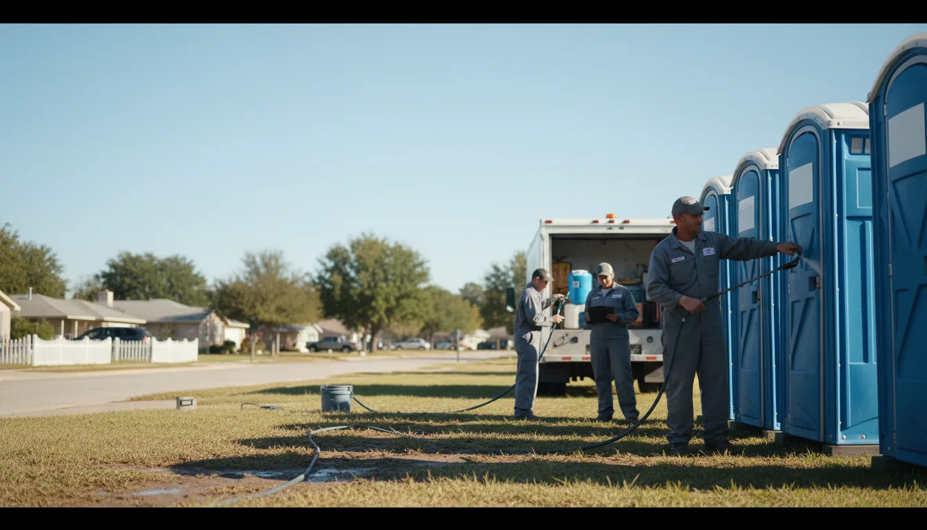 Long-Term Portable Toilet Rental in Eufaula, OK near me